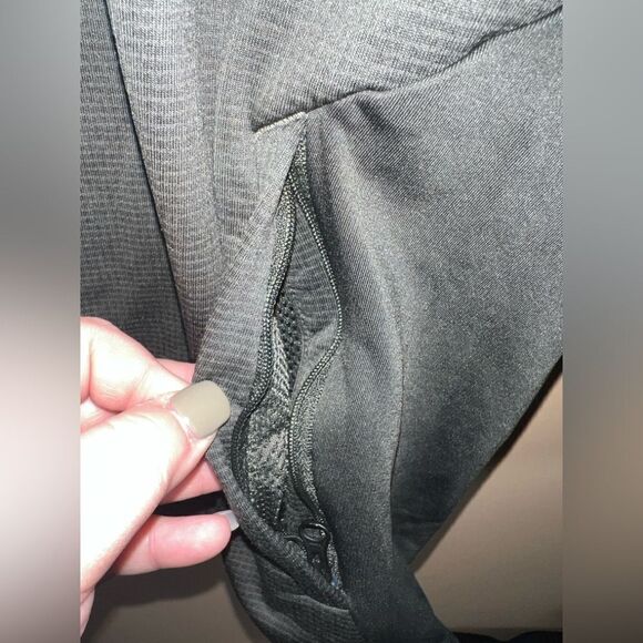 Under Armour Size Small Forest Green Coldgear Reactor L/S Quarter Zip Pullover - Picture 4 of 8